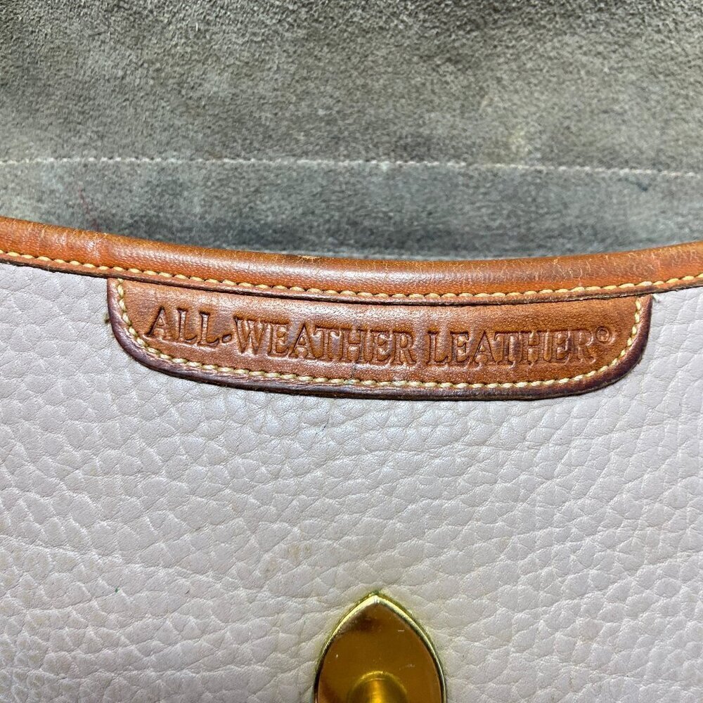 DOONEY & BOURKE | Vintage Saddle Up Calvary Trooper Crossbody Bag Taupe - Picture 8 of 15